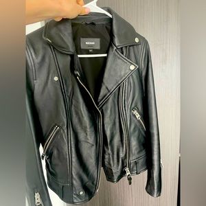 Mackage baya leather jacket XS